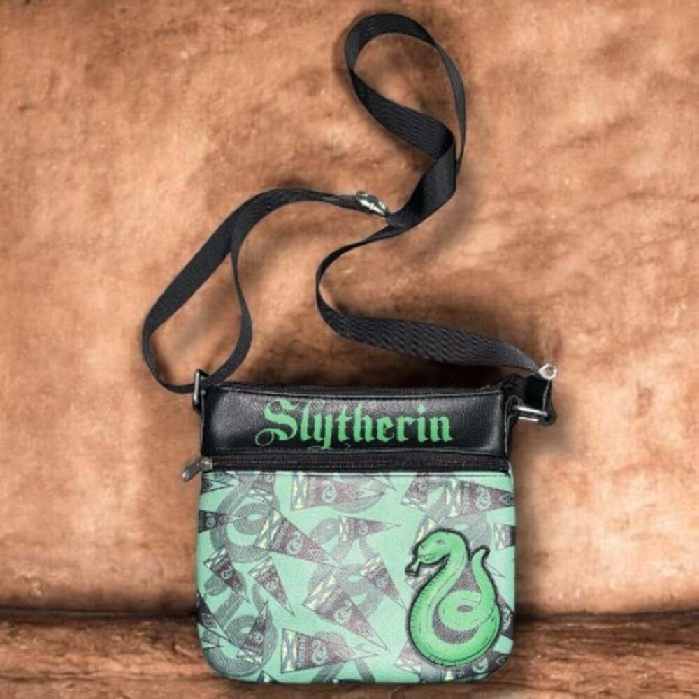 Loungefly Harry Potter Slytherin crossbody bag adjustable strap great condition